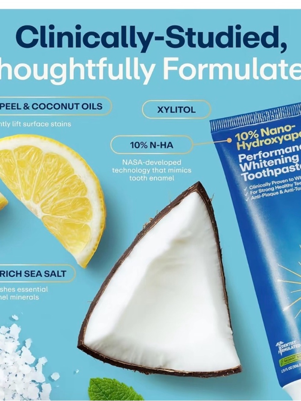 Performance Whitening Toothpaste - Blue - Picture 5 of 9